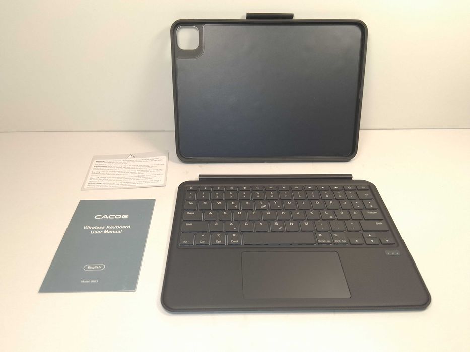 Z126 Etui Klawiatura iPad Air 4 5 6 Gen Pro 11 CACOE RGB Touchpad