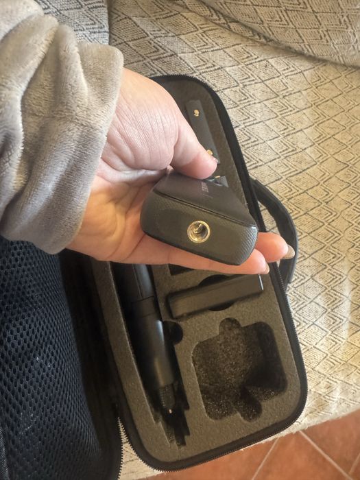 Camera 360• x2 cinzenta com case e baterias