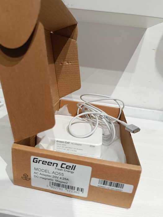 Green Cell AD55 Zasilacz do Apple MacBooka 85 W / 20V