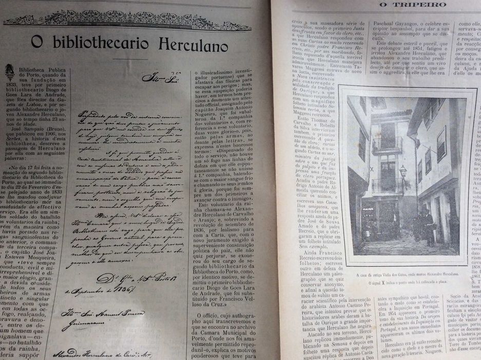 Um pouco da história do Porto e arredores, 1910. Excel. preço