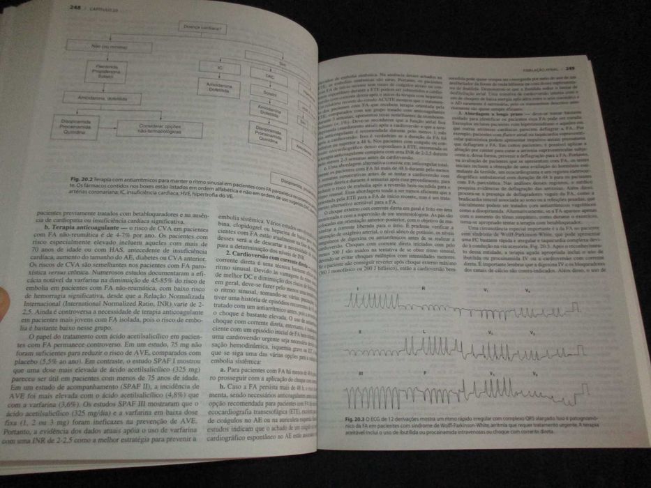 Livro Current Cardiologia Diagnóstico e Tratamento Michael Crawford