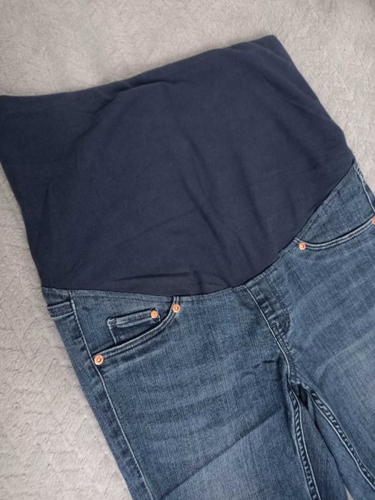 Jeansy, spodnie ciążowe 40 h&m