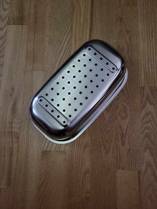 Stał nierdzewna durszlak-odsączarka