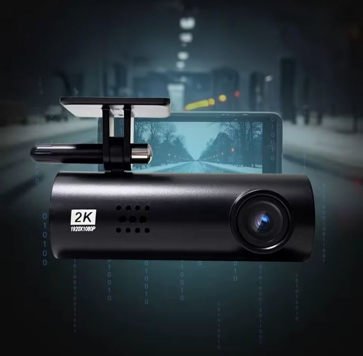 Wideorejestrator 2K WiFi | Night Vision | G-Sensor | Tryb parkingowy