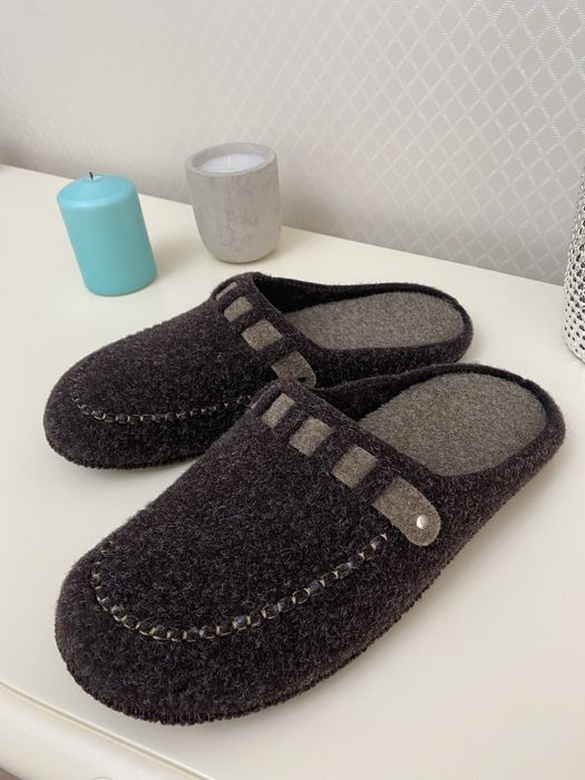 Чоловічі повстяні войлок тапочки Белста,розмір у розмір.