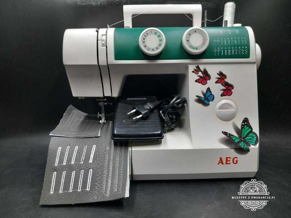 AEG Maszyna do szycia do skóry ,smyczy, jeansu , GWARANCJA 12 MIESIECY