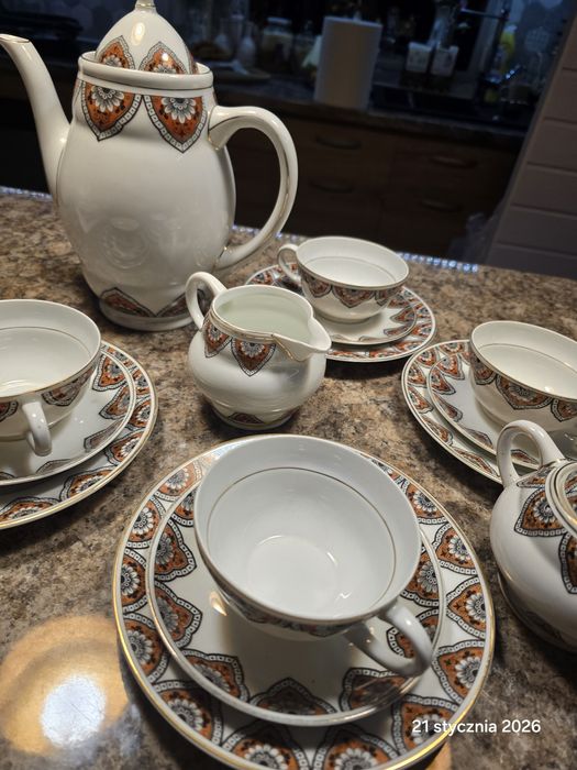 Zestaw  śliczny kawa cherbata