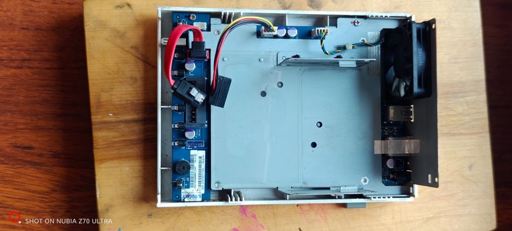 Serwer NAD QNAP TS-212p 512MB DDR3 USB 3.2 2 x hdd dysk zewnętrzny