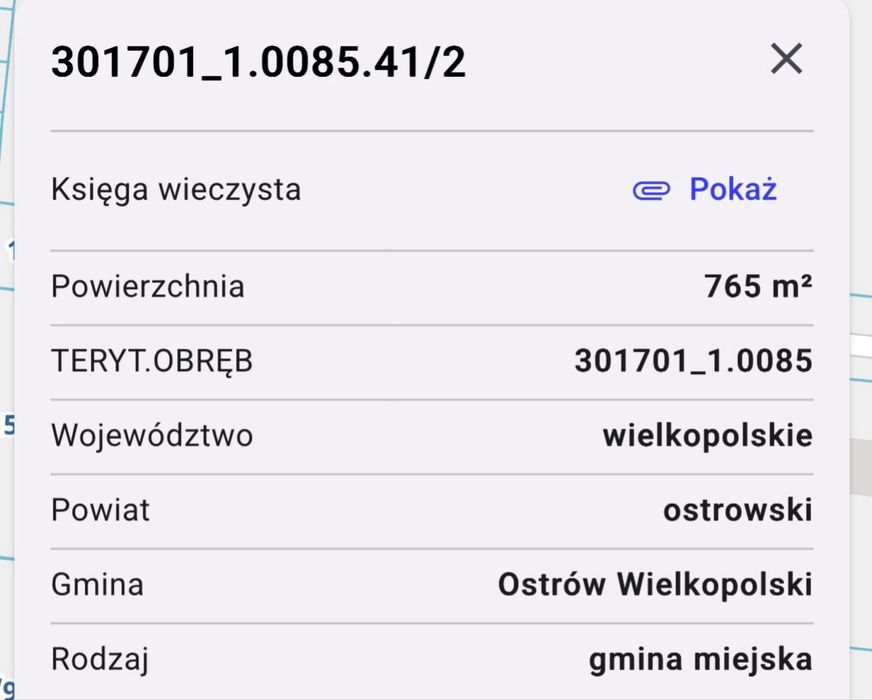 Sprzedam dzialke budowlana 764m2  przy ulicy Pastelowej