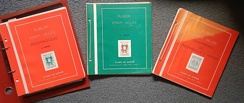 Album de selos de Moçambique
