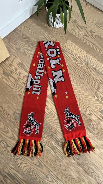 Vintage szalik piłkarski 1. FC Köln Karnival in Köln