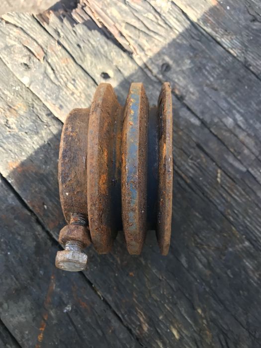 Шків 2-ох ручейний 115мм А. Шків 90мм А одноручейний