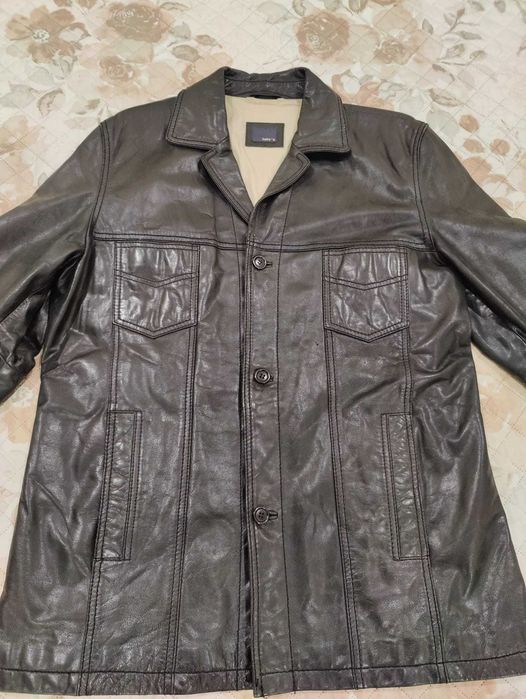 Casaco em pele genuína Jackes's tam. XL em excelente estado