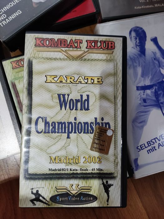 VHS karate originais