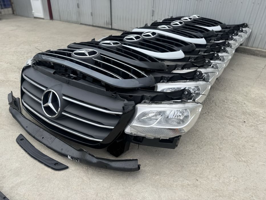 Морда комплект Спрінтер w907 2018-2026 рестайлинг капот крило бампер