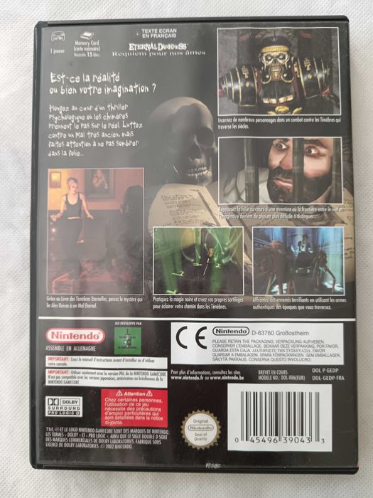Eternal Darkness: Sanity's Requiem [GameCube, 2002] 100% Complete - FR