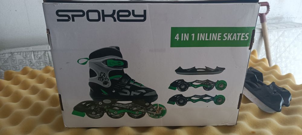 Dziecięce Łyżworolki Spokey, 4 in 1, rozmiar 30-33