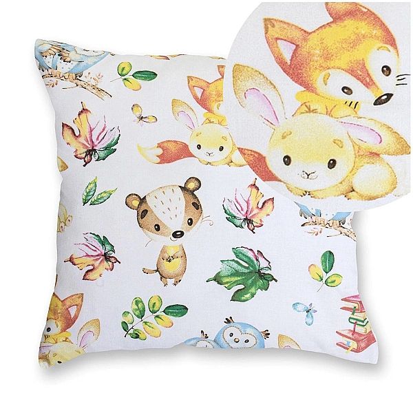 Poszewka na Poduszkę 40x40 Bawełniana Dekoracyjna do Spania Belluno