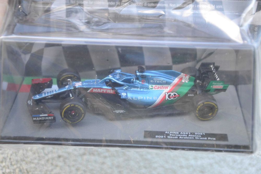 Alpine Renault A521 2021 Fernando Alonso Formula 1 F1 43 Saudi Arabia GP