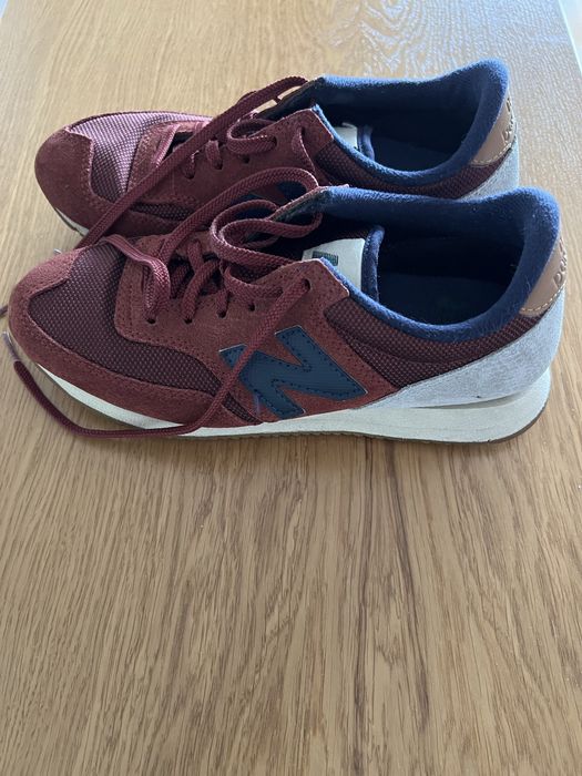 Sapatilhas New Balance Bordeaux/Azul - Tamanho 35 (Bom Estado)