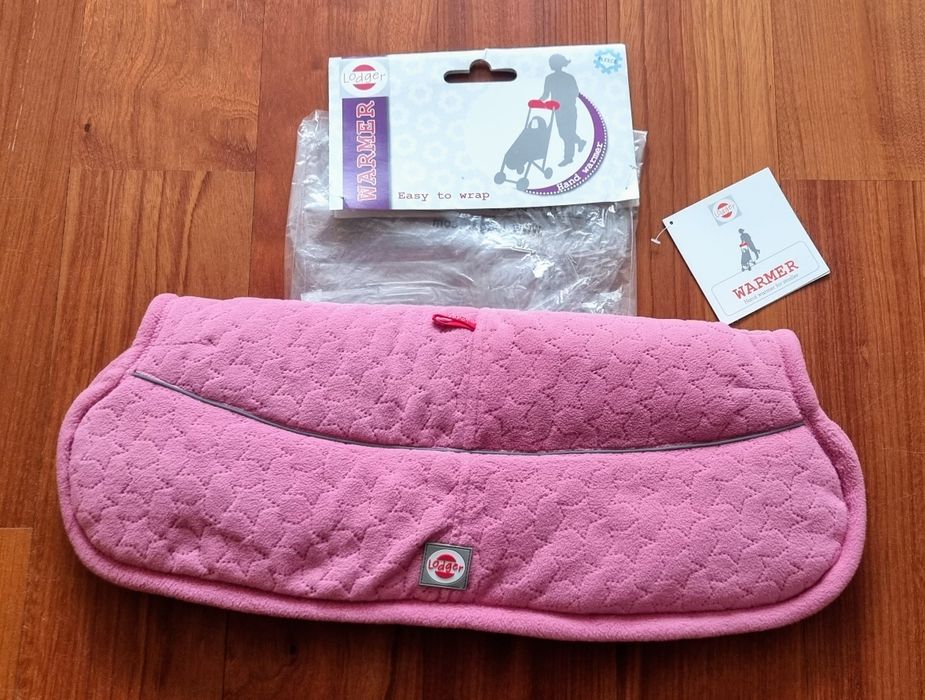 Polarowa rękawica do wózka firmy Lodger. / mufka