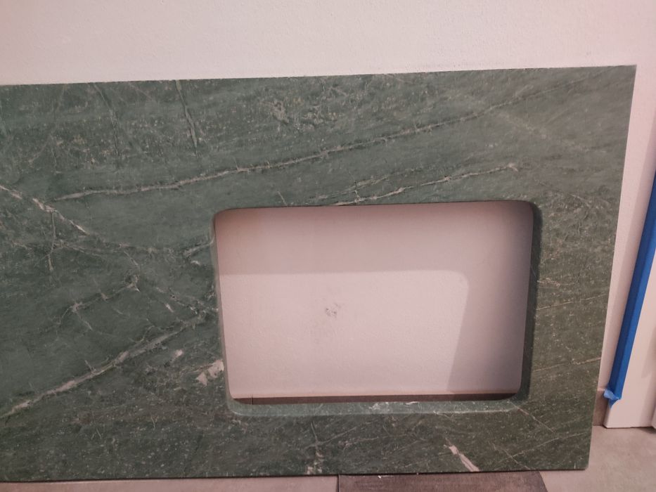 Blat łazienkowy granit (zieleń)