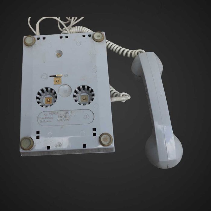 Telefon tarczowy RFT  retro, szary, NRD b5/081054