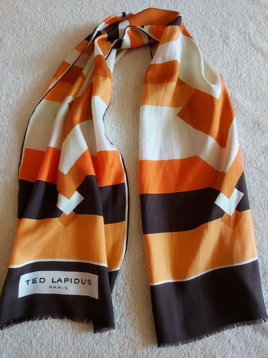 Kolorowy szal Ted Lapidus Paris
