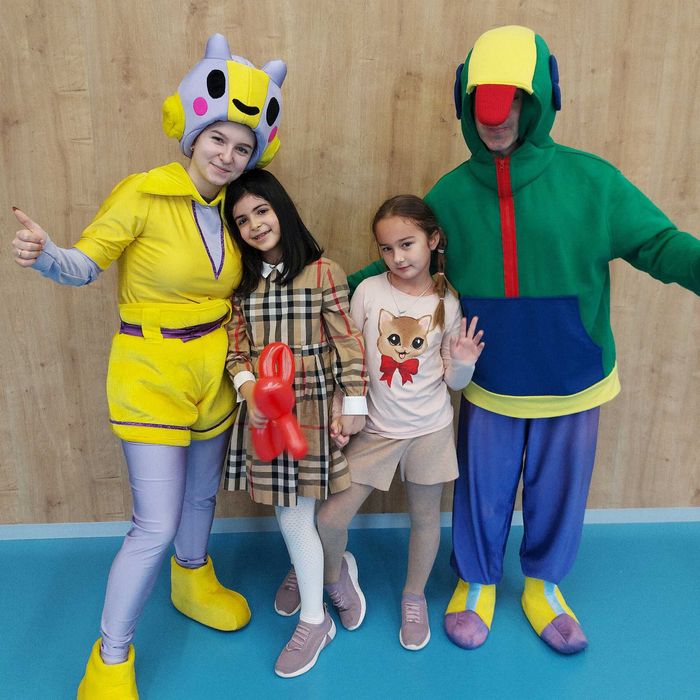 Аніматори 800 грн. Пес Патрон, зайчик, киця, Білий ведмідь 1000 грн.