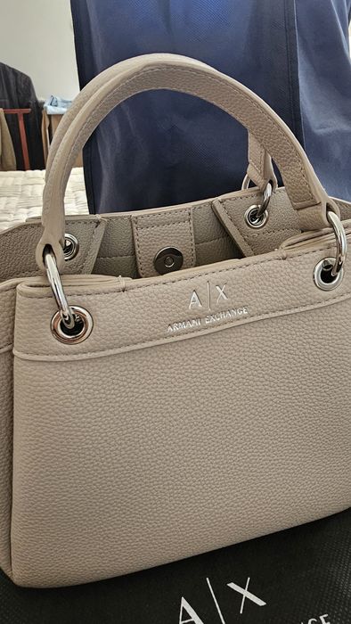 Bolsa Armani beje