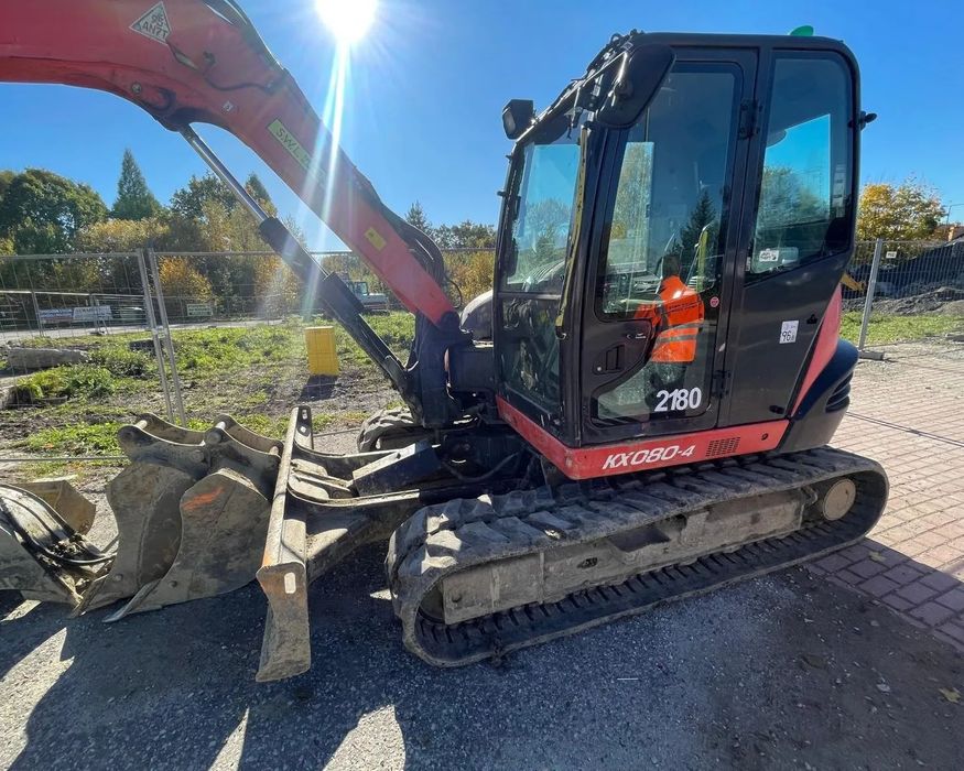 Kubota KX-080-4  Minikoparka Kubota KX-080-4 - ANMAR Plus