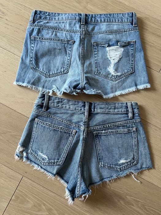 Krótkie spodenki Zara (2 pary)34 roz