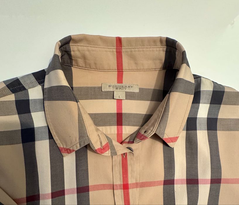 Bluzka koszulowa damska Burberry