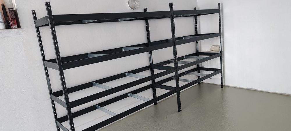 Regały Magazynowe, Warsztatowe, Duże Nit-Klick 180x180x60 cm 4P/400 kg