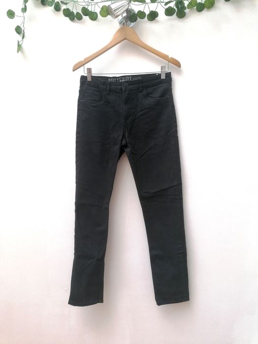 Calças de Ganga Pretas de Rapaz