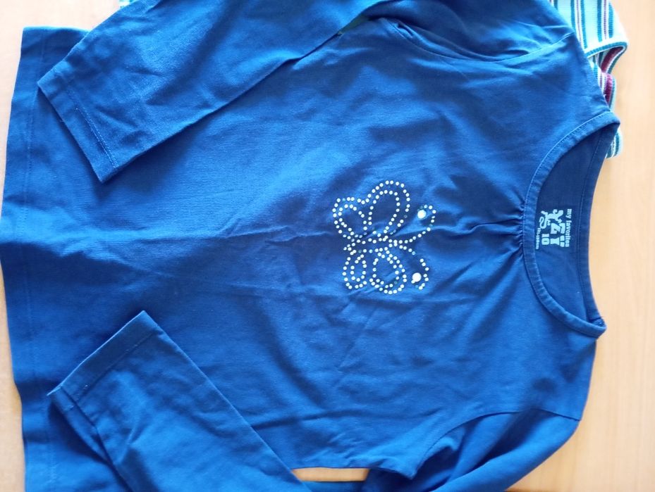 3 t-shirts manga comprida 10 anos