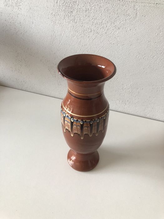 Wazon 24 cm ceramika, kamionka bułgarska