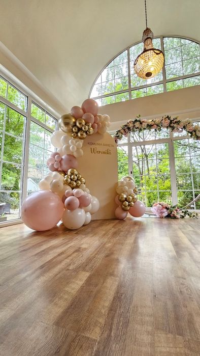 Ścianka girlanda balonowa