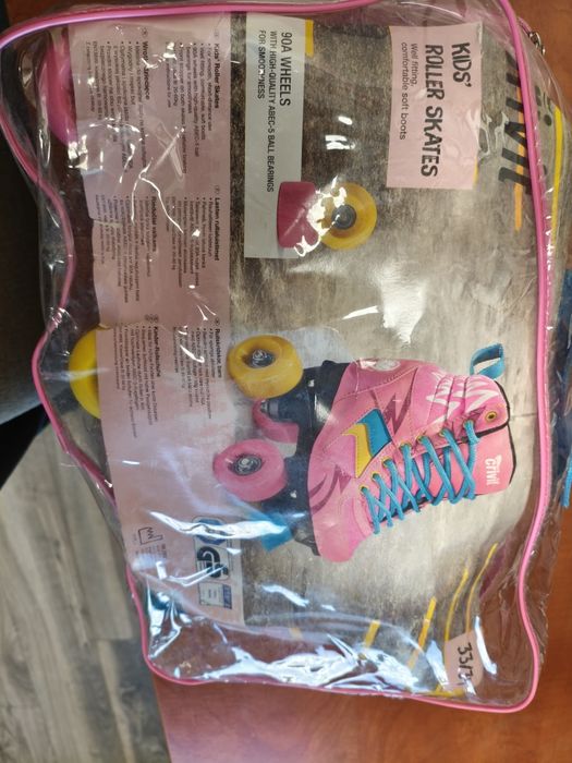 Wrotki crivit 33/34 jak nowe