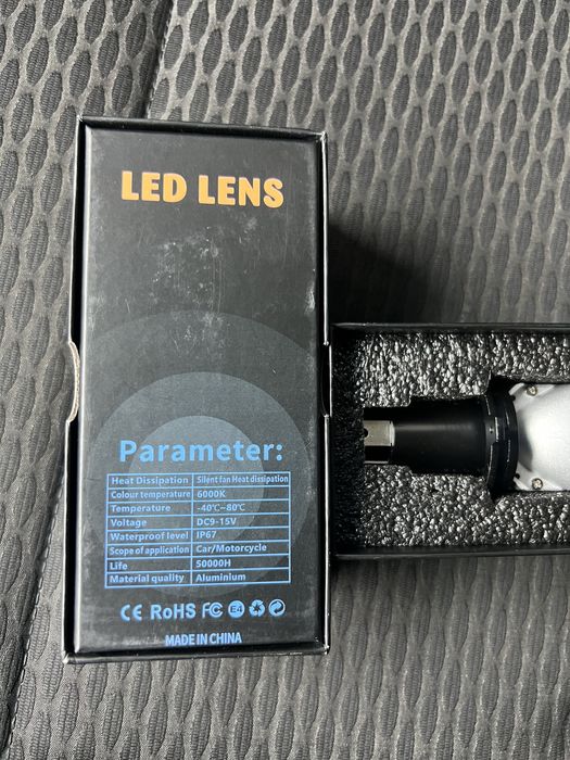 H4 LED Lens CANBUS / Лед лінзи Н4