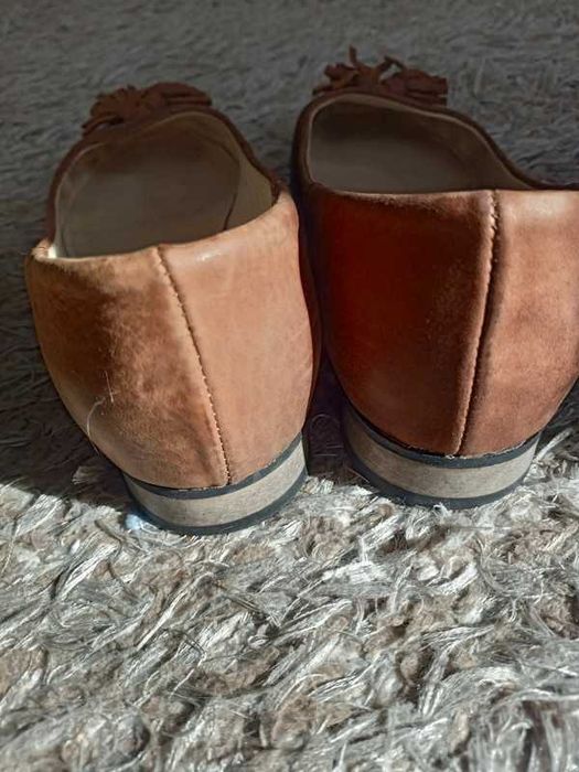 Baleriny półbuty lordsy zapato