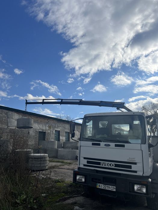 Кран-маніпулятор Івеко