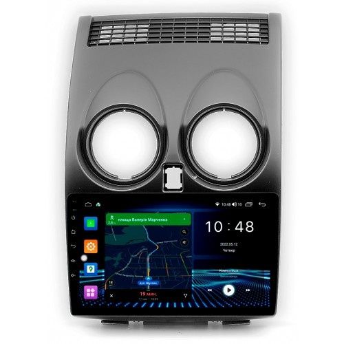 Штатна магнітола 4/64 GB для Nissan Qashqai 2008-2013 CarPlay  Android