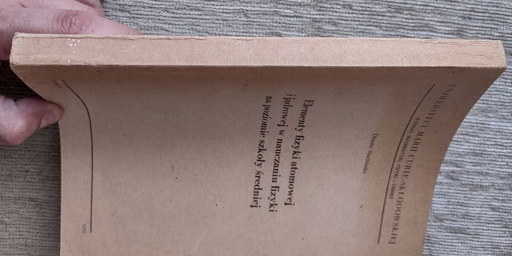 Elementy fizyki atomowej i jądrowej UMCS 1973