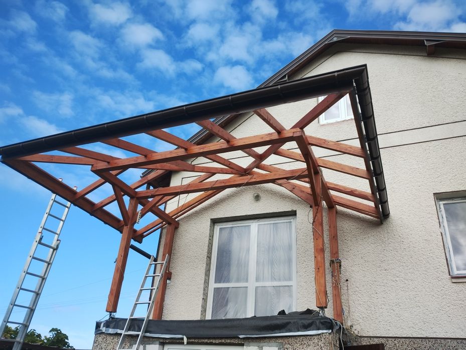 Zadaszenie na wiatę balkon itp..