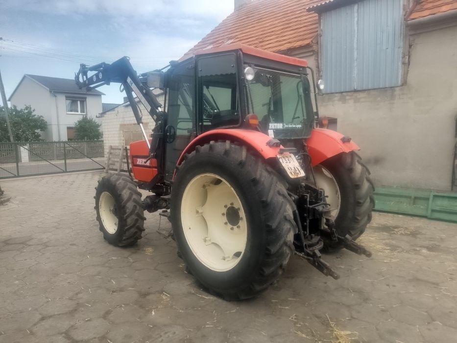 Zetor 8540 z turem