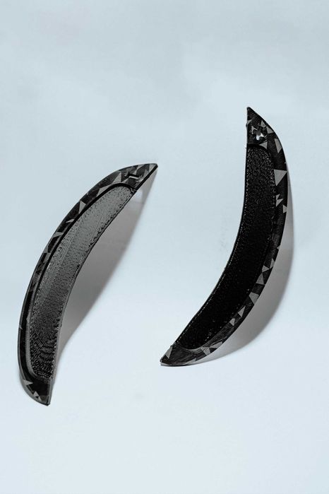 Moza ES/ESX - Mod - Nakładki na łopatki - Carbon/Forged Carbon style