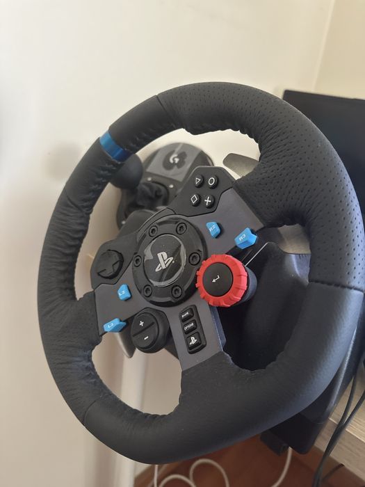 Pack Logitech G29 Driving Force (PS5 / PS4 / PC) + Pedais + Shifter (Manípulo)