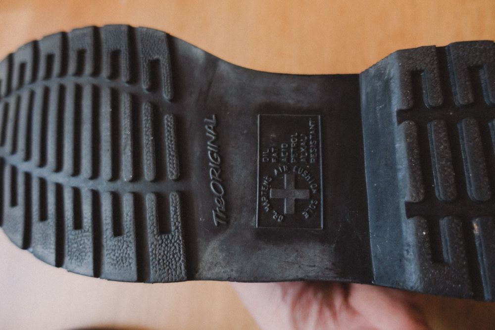 Dr. Martens półbuty Glany 1461 Mono 14345001 Czarny