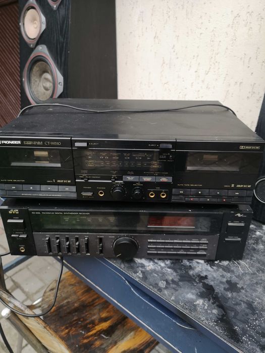 Amplituner Jvc-rx-302l,deck pioneer